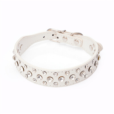 Krištoliniai šunų antkakliai Blizgantys kalnų krištoliniai naminių šunų antkakliai mažiems šunims Cat Chihuahua Pitbull reguliuojamas pavadėlis karoliai naminių gyvūnėlių gaminys