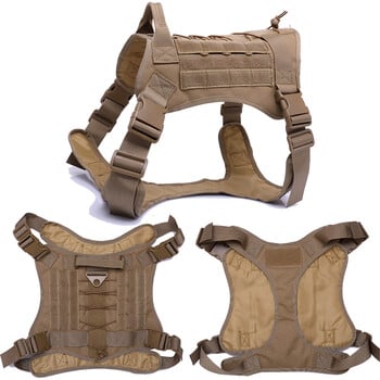 Στρατιωτική Εκπαίδευση Tactical Dog Harness K9 με επένδυση γρήγορης απελευθέρωσης γιλέκο εκπαίδευσης κατοικίδιων σκύλων για σετ μικρού μεγέθους, μεσαίου μεγάλου σκύλου