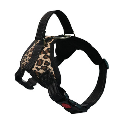 Naminių šunų reguliuojami nailoniniai diržai dideliems šunims liemenių diržai krūtinės diržas šuniuko pavadėliai Šviesą atspindintys diržai be traukimo vaikščiojimo treniruotėms