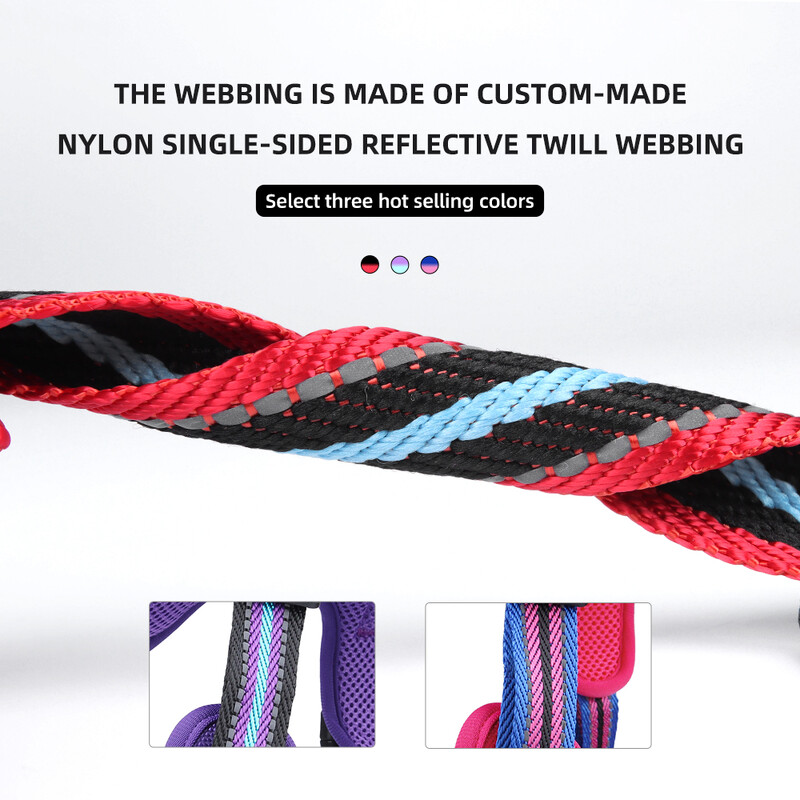 LMZOE Piept pentru animale de companie Spate câine plimbare Rezistent la explozie Cureaua pentru piept pentru câini mari, mijlocii și mici Vestă cu spate cros corgi Corgi de transport