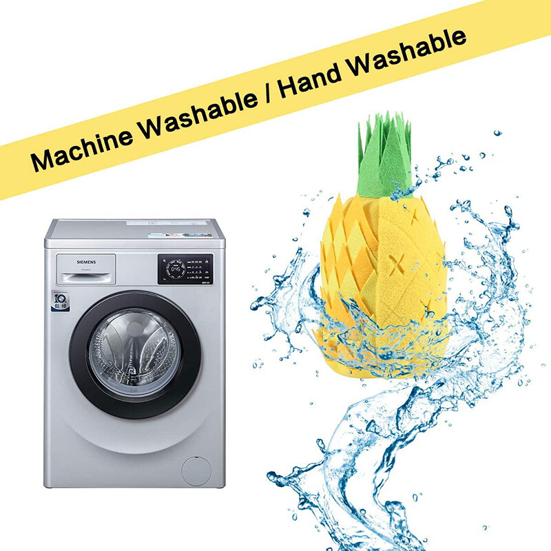 Dėlionės šunims ananasų žaislai skatina natūralų maisto ieškojimą Nešiojamas neslystantis naminių gyvūnėlių kilimėlis Lėtas tiektuvas, kurį lengva valyti