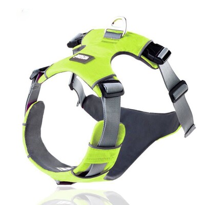 Ham pentru câini pentru animale de companie, din nailon reflectorizant, vestă fără tragere, ham respirabil, ham pentru câini, pentru câini mari, articole de dresaj pentru plimbare în aer liber