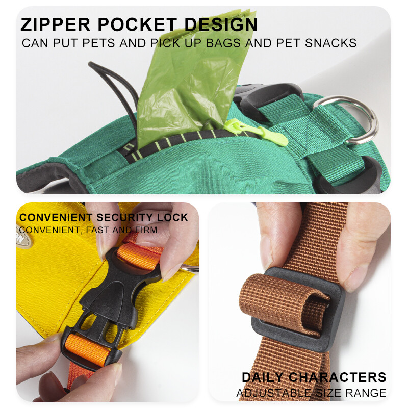 Nové doplnky pre psov Vesta Reflexný postroj pre psov Postroje pre malé a stredné psy Venčenie psov Doplnky pre domáce zvieratá