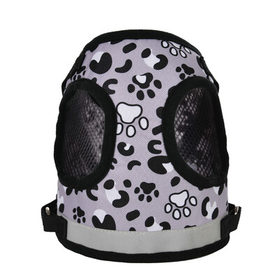 Šunų diržai mažiems ir vidutiniams šunims Šviesą atspindinti naminių gyvūnėlių krūtinės dirželiai lauke vaikščioti šuniuko liemenės diržai Čihuahua Jorkšyro reikmenys