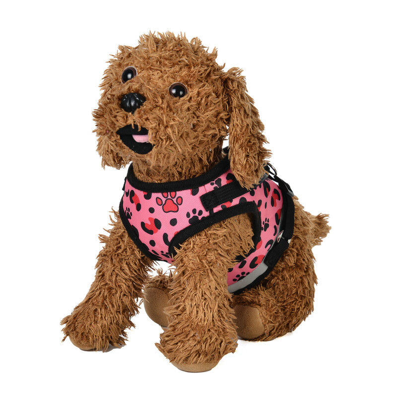 Šunų diržai mažiems ir vidutiniams šunims Šviesą atspindinti naminių gyvūnėlių krūtinės dirželiai lauke vaikščioti šuniuko liemenės diržai Čihuahua Jorkšyro reikmenys