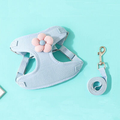 Šunų petnešos su 1,2 m pavadėliu Reguliuojamas naminių gyvūnėlių diržas šuniukams Prancūzų buldogo čihuahua lauko vaikščiojimo pavadėlis