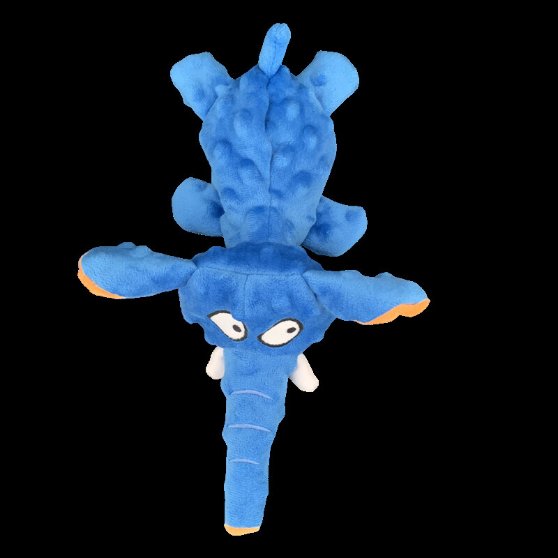 Pliušiniai žaislai Squeak Pet Dramblio Kiautas Patvarūs žaisliniai Šunys Kramtyti Interaktyvūs Nesunaikinami Šunų Garsūs Žaisliniai Šuniuko Reikmenys