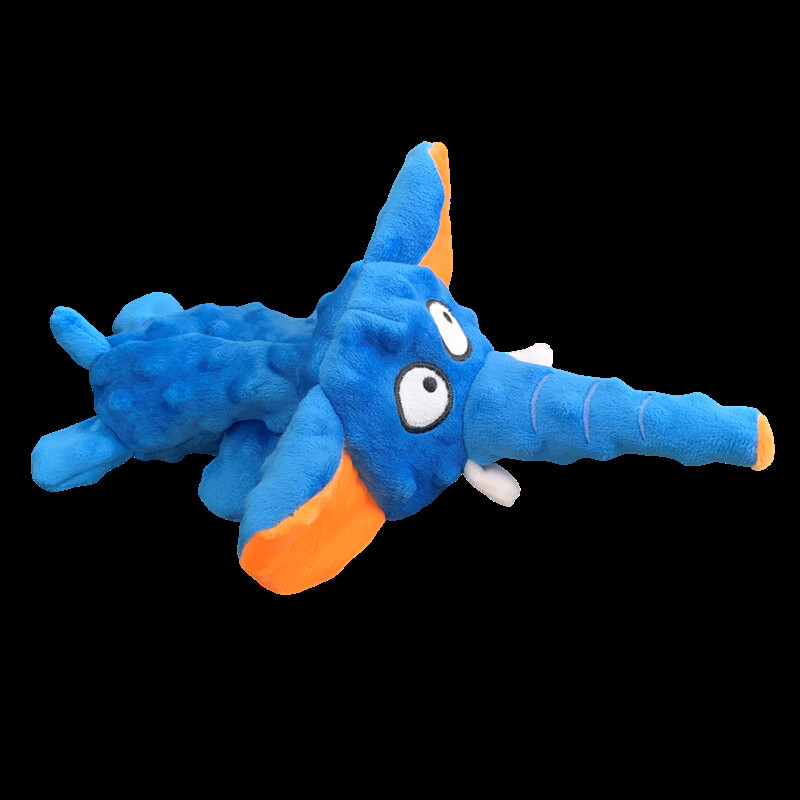 Pliušiniai žaislai Squeak Pet Dramblio Kiautas Patvarūs žaisliniai Šunys Kramtyti Interaktyvūs Nesunaikinami Šunų Garsūs Žaisliniai Šuniuko Reikmenys