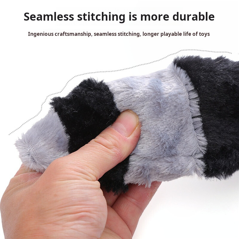 Naminių gyvūnėlių šuniukų reikmenys Voveraičių šunų pliušinis kramtomasis žaislas Įkandimams atsparus garsas Interaktyvus girgždantis Nesunaikinamas šunys Žaislai Minkšti barškučiai