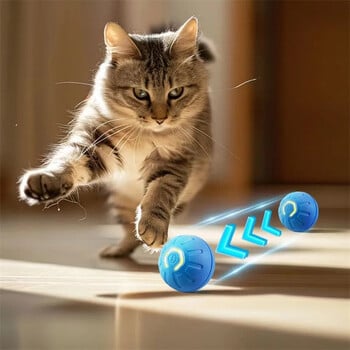 Smart Dog Toy Ball Electronic Interactive Pet Toy Moving Ball USB Automatic Moving Bouncing for Puppy Gift Birthday Gat Products