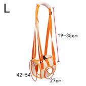 Naudingi naminių gyvūnėlių traukimo pagalbiniai diržai reabilitaciniai pratimai pusiausvyros diržai užpakalinės kojos negalios sužalotam senyvo amžiaus šuniui