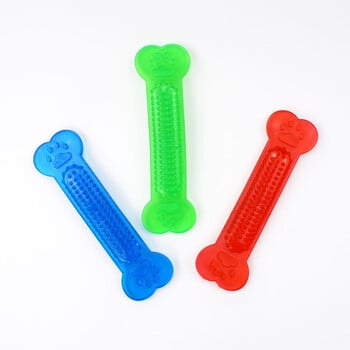 Hot Sale Pet Dog Chew Toys Rubber Bone Toy Aggressive Chewers Οδοντόβουρτσα σκύλου Doggy Puppy Οδοντιατρική φροντίδα για αξεσουάρ κατοικίδιων για σκύλους