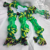 1 vnt. 25 cm naminių gyvūnėlių reikmenys Aukštos kokybės naminių šunų žaislai Minkšti plastikiniai kaulo formos virvė šuniuko dantukų valymas lauke linksmas treniruojamas kramtomas žaislas