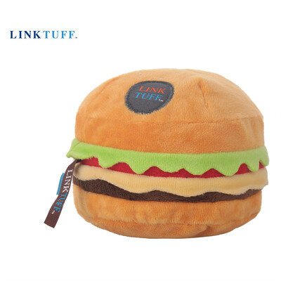 Jucării de dresaj pentru câini scârțâitori Linktuff - Seria Family Burger / Pachet Burger