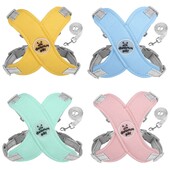 Šunų pakinktų rūbų liemenė mažiems ir vidutiniams šunims Petnešos pavadėlio rinkinys šuniuko krūtinės dirželis Čihuahua buldogo vaikščiojimo dirželiai naminių gyvūnėlių reikmenys