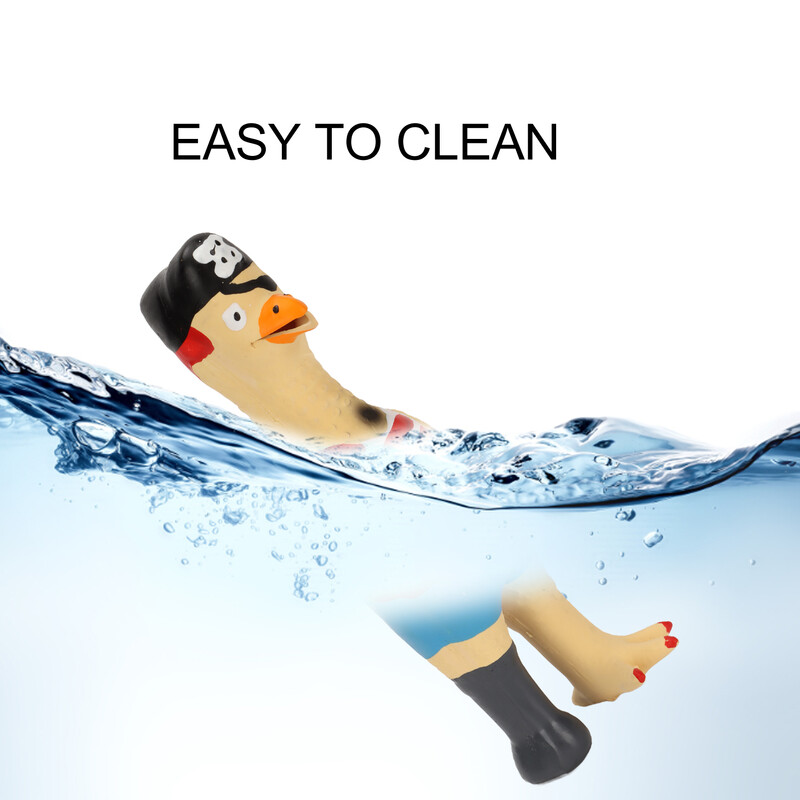 HOOPET Naminių šunų žaislai rėkiantis vištienos išspaudimo garsus žaislas šunims Itin patvarus juokingas, girgždantis geltonas guminis vištienos šunų kramtomasis žaislas