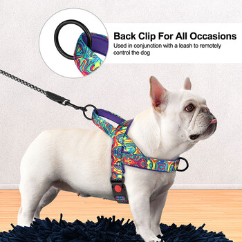 Nylon λουρί για σκύλους No Pull Dogs Harnesses Γιλέκο ανθεκτικό έθνικ γιλέκα εκπαίδευσης κατοικίδιων ρυθμιζόμενα για μικρούς μεσαίους μεγάλους σκύλους Pitbull