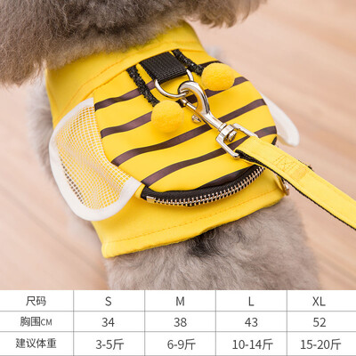 Lesă de câine Curea de piept Lanț Teddy Cățeluși Mici Ies la Plimbare Pisică