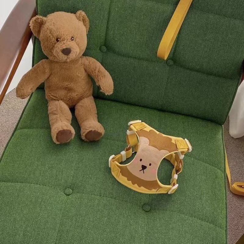 Lesă de câine Curea de piept Lanț Teddy Cățeluși Mici Ies la Plimbare Pisică 