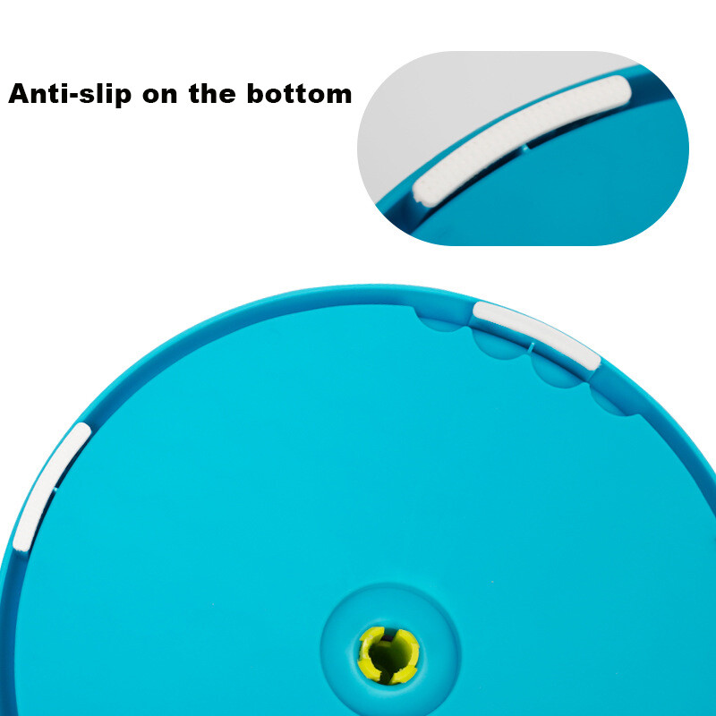 Šunų galvosūkių žaislai Lėtas tiektuvas, interaktyvus, padidina šuniuko IQ maisto dozatorių, lėtai valgo neslystantį dubenį naminių kačių šunų dresūros žaidimas