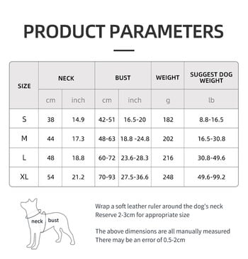 Ζώνη σκύλου, Χωρίς λουρί για έλξη, αντανακλαστικό γιλέκο PU χωρίς πνιγμό, ρυθμιζόμενο γιλέκο για κατοικίδια με μαλακή επένδυση με λαβή για μικρά έως μεγάλα σκυλιά