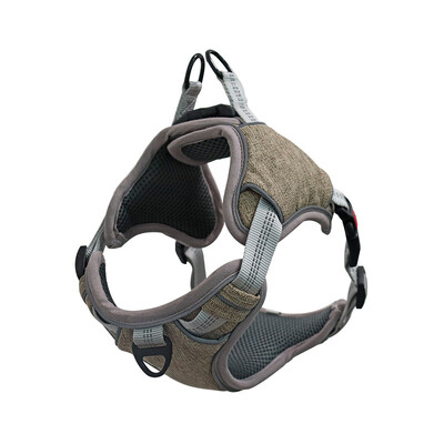 Ham pentru exterior pentru animale de companie Ham cu cataramă reglabilă, reflectorizant, Ham confortabil pentru câini de talie medie și mare