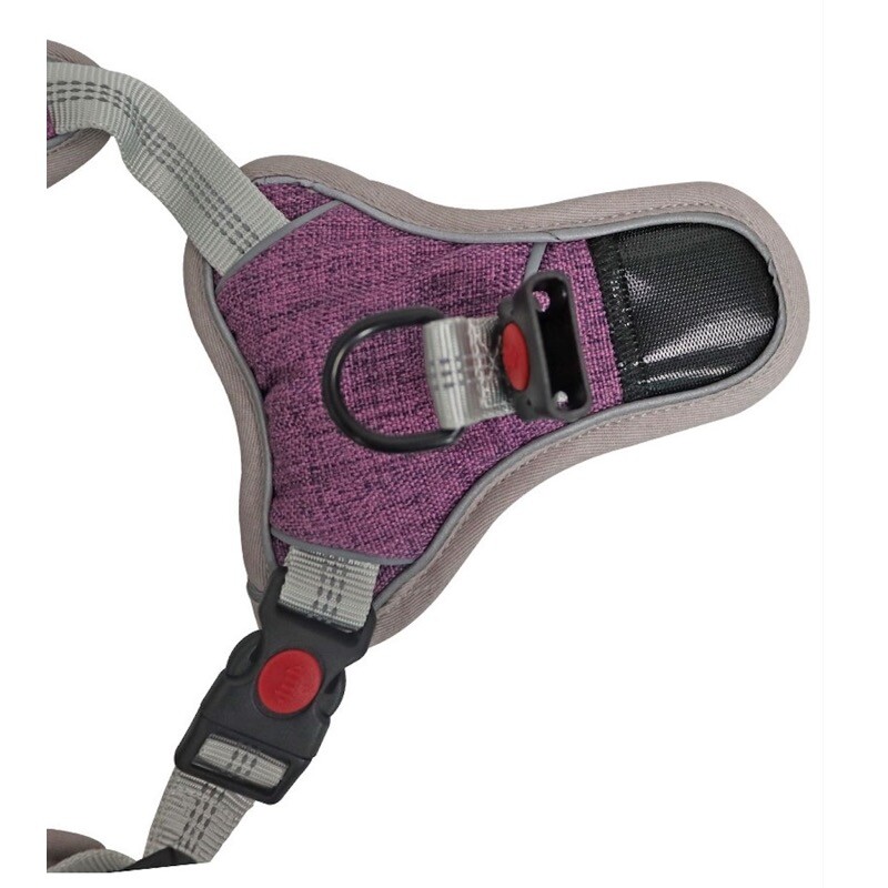 Ham pentru exterior pentru animale de companie Ham cu cataramă reglabilă, reflectorizant, Ham confortabil pentru câini de talie medie și mare