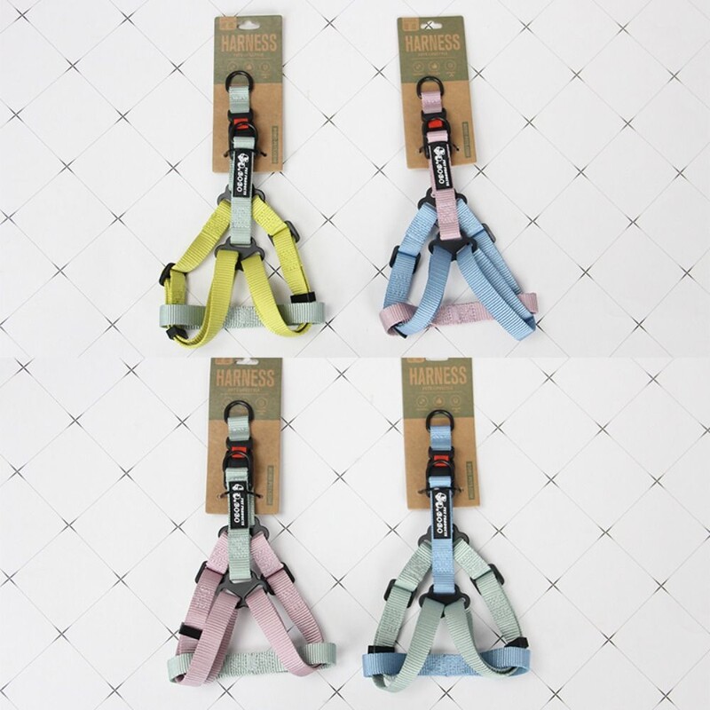 Reguliuojamas diržas šuniui Aukštos kokybės nepaklystantis pavadėlis Gyvūnų pavadėlis kvėpuojantis nailoninis vedžiojamas šunų pavadėlis augintiniai