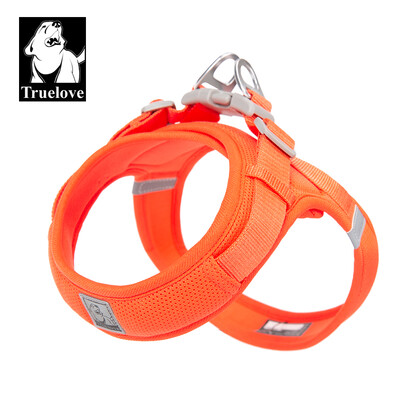 Postroj Truelove pre domáce zvieratá, pre malých a stredných psov, priedušný nylonový sieťovaný postroj na tréning v prírode, nastaviteľný hrudník, odolný, TLH3013