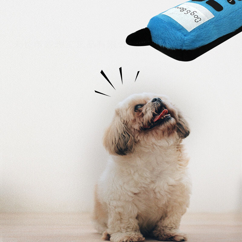 Forma de telefon mobil Jucărie de sunet pentru animale de companie Jucărie de mestecat pentru câini de pluș Cățeluș Pisicuță Curățător de dinți Periuță de dinți Moale pentru animale de companie Molar Jucării de dresaj pentru câini