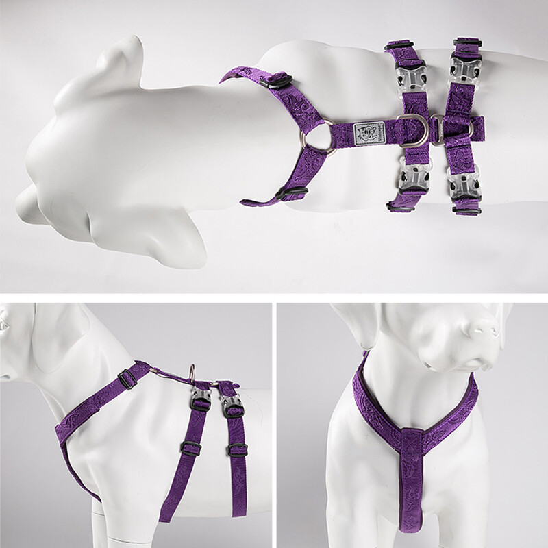 „Winhyepet“ šunų diržas, reguliuojamas diržas, triguba liemenė, apsauganti nuo pabėgimo, vaikščiojimo keliaujančių naminių gyvūnėlių priedai mažiems vidutinio dydžio dideliems šunims