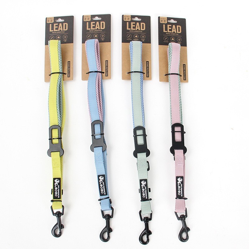 Reguliuojami naminių gyvūnėlių diržai mažiems ir vidutiniams šunims Nailono šunų diržų pavadėlio rinkinys šuniuko petnešos šunų priedai