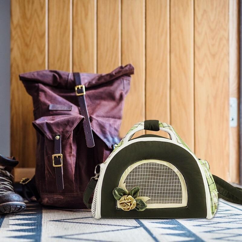 Transportor pentru animale de companie mic, hamster respirabil, geantă de călătorie confortabilă, transport multifuncțional, pentru depozitare, husă de dormit pentru umăr pentru animale
