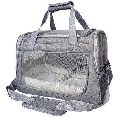 Hordozható kutya macska hordtáska kisállat utazótáskák légáteresztő hálós kis kutya macska kutyák kültéri sátor hordozó kimenő házi kedvencek kézitáska