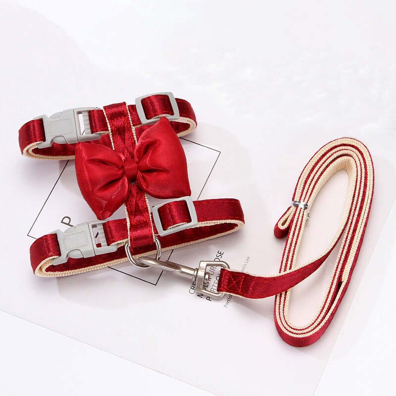 Set de ham și lesă pentru pisici - ham pentru pisici, în formă de H, reglabil, rezistent la evadare, pentru călătorii pe jos pentru pisici mici, mijlocii mari