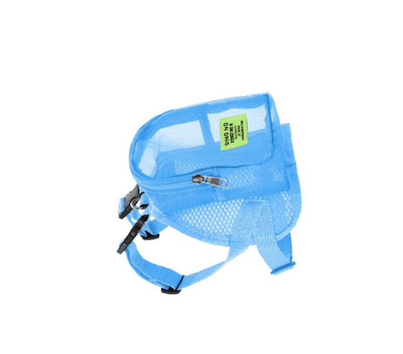 Pet Dog kuprinė mažas meškiukas traukimo krepšys vasarą kvėpuojantis dvigubais pečiais nešiojamas paprastas laikymo krepšys savarankiškai Kuprinė