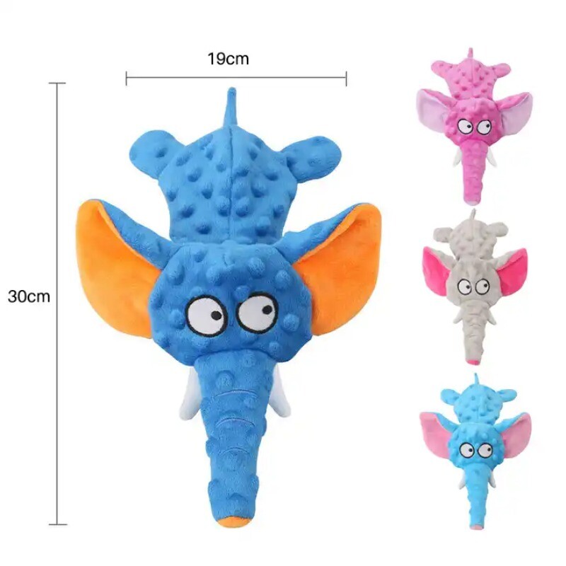 Jucărie de pluș pentru animale de companie, pisică, câine, voce, jucărie de puzzle în formă de animal, jucărie interactivă rezistentă la mușcături, curățarea dinților pentru câine, jucărie de mestecat, articole pentru animale de companie