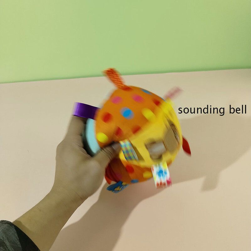 Plīša suņu vokālā rotaļlietu bumba Smieklīgas interaktīvas mājdzīvnieku rotaļlietas ar zvaniņiem Zobu tīrīšanas košļājamā rotaļlieta maziem lieliem suņiem kaķiem kucēnu izstrādājumi