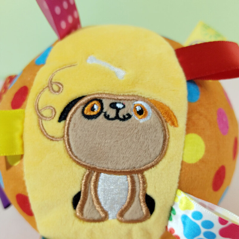 Plīša suņu vokālā rotaļlietu bumba Smieklīgas interaktīvas mājdzīvnieku rotaļlietas ar zvaniņiem Zobu tīrīšanas košļājamā rotaļlieta maziem lieliem suņiem kaķiem kucēnu izstrādājumi