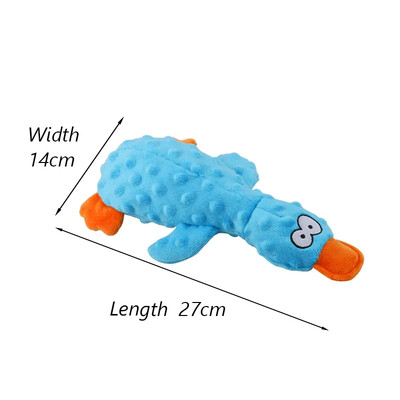 Pliušinis krokodilo šuniuko šuniuko girgždantis žaislas mažiems ir vidutiniams šunims švarūs dantys Naminių gyvūnėlių kramtomieji žaislai Maltos Pamario talismanai Play Produktai