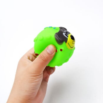 1 τεμ. Διάμετρος 6 cm Squeaky Pet Dog Ball Παιχνίδια για μικρά σκυλιά Λαστιχένια μάσηση κουταβιών παιχνίδι σκυλιών Πράγματα σκυλιών Παιχνίδια κατοικίδια ζώα brinquedo cachorro