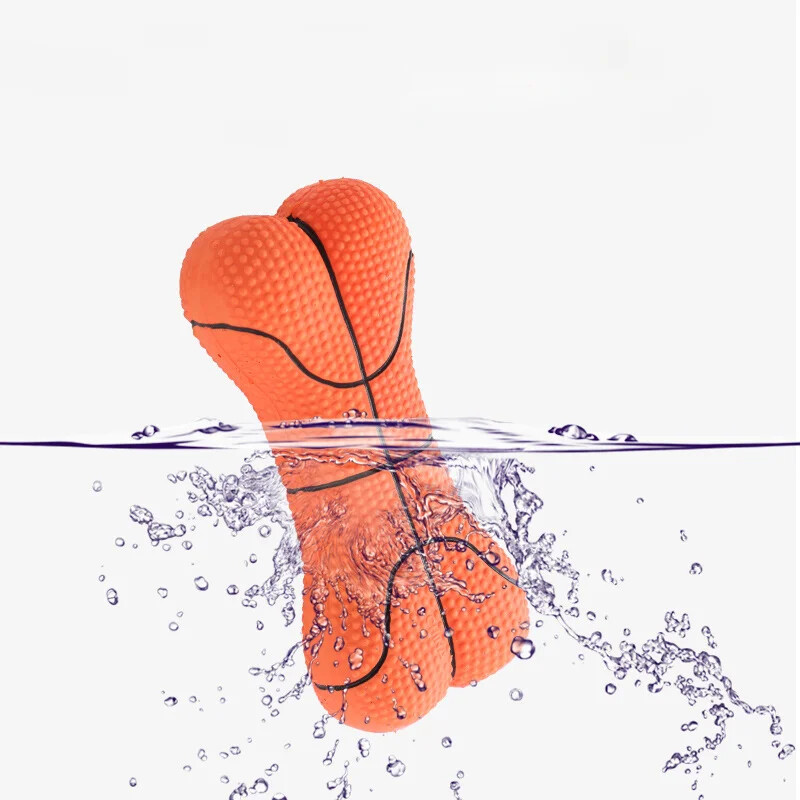 Mājdzīvnieku lateksa suņu rotaļlietas Sound Bone Basketball Bumps BB Call Rotaļlietas Suņu mājdzīvnieku piederumi