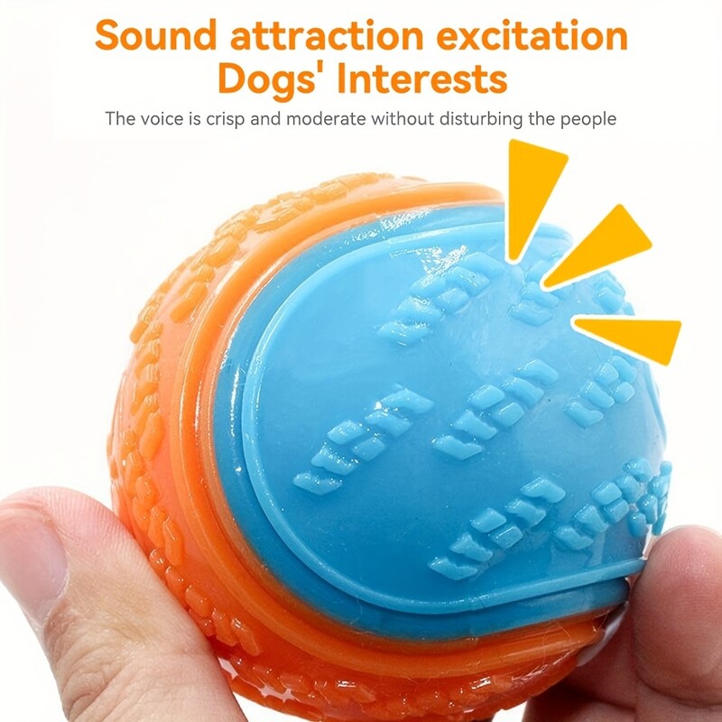 1 vnt šunų žaislas Patvarus įgulos rutulinis žaislas naminiams gyvūnėliams šlifuoti dantis, skirtas šunų interaktyvioms reikmenims kramtyti