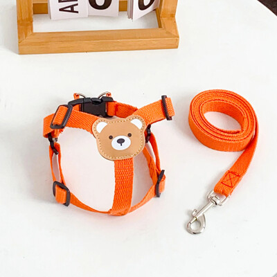 Mielas lokys naminių šunų petnešų pavadėlis mažam ir vidutiniam šuniui vaikščiojantis šuniukas bichonas šnauceris šunų krūtinės diržų rinkinys naminių gyvūnėlių reikmenys