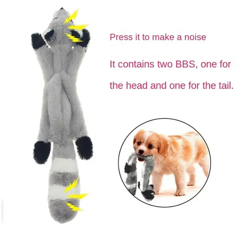 2024 m. Nauji mieli pliušiniai žaislai girgžda augintinis vilkas triušis gyvūnas pliušinis žaislas šuo kramtyti girgždantis švilpimas įtrauktas voverės šunų žaislai