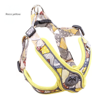 Uued lemmikloomad koertele tarvikud helendavad reguleeritavad rakmed koertele kutsikate vesti kaelarihm Prantsuse buldog keskmine väike suur koer