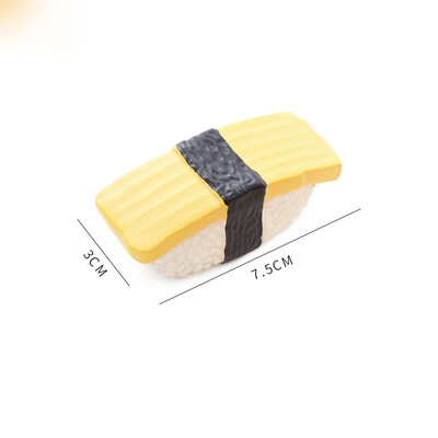 Jucărie de sushi pentru câine de companie Amuzant drăguț Jucării interactive scârțâitoare Rezistent la mușcături Rezistent la uzură Jucărie de mestecat Articole pentru animale de companie Cadou