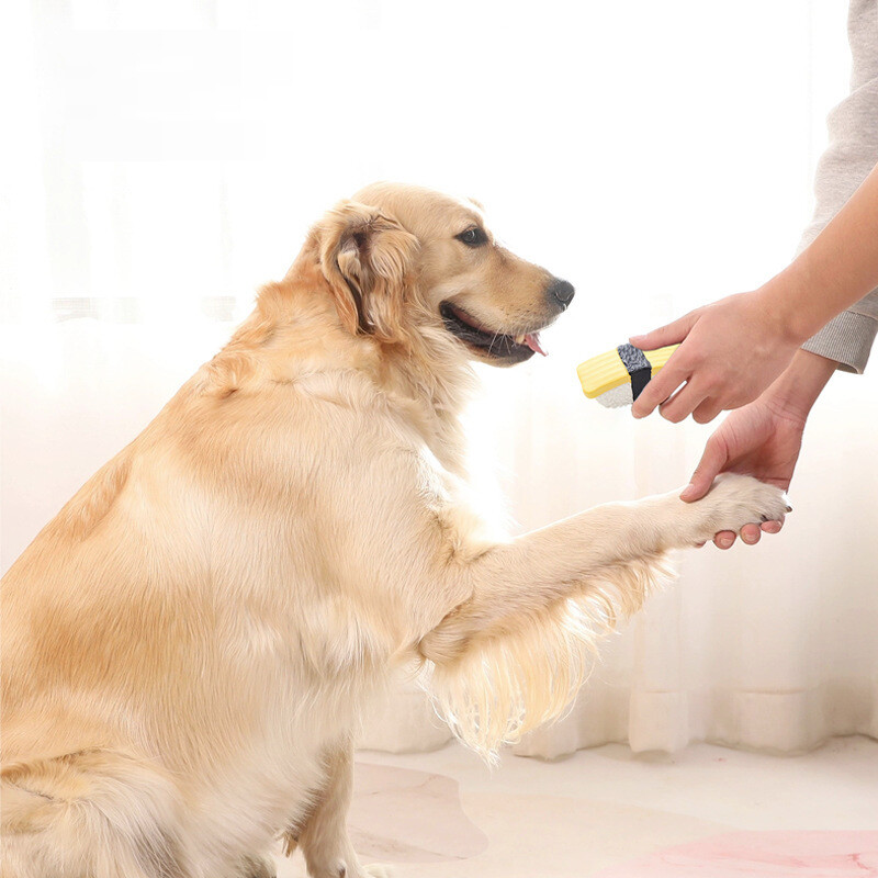 Jucărie de sushi pentru câine de companie Amuzant drăguț Jucării interactive scârțâitoare Rezistent la mușcături Rezistent la uzură Jucărie de mestecat Articole pentru animale de companie Cadou