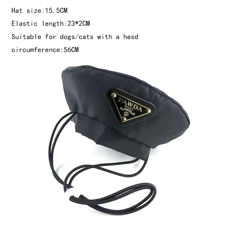 FATHIN Prabangaus stiliaus sijonas augintiniui Prancūzų buldogo dirželis Juoda suknelė mažiems ir vidutiniams šunims katėms XS-XXL