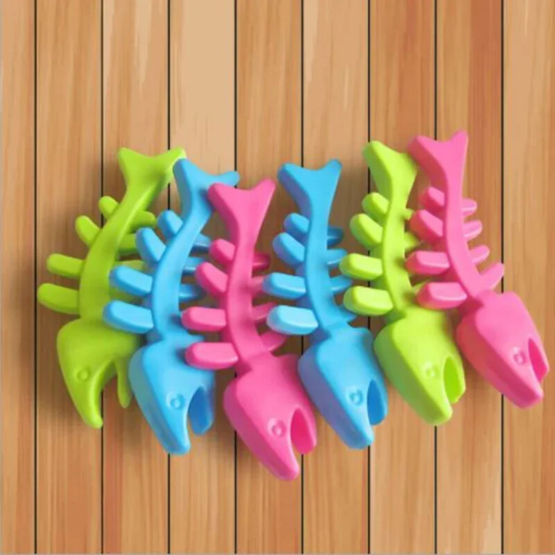 1 vnt. žuvies kaulo formos augintinio katės šuns kramtymo žaislai šuniukas girgždantis žaislas guminis kramtomas garsas, atnešantis juokingų treniruočių žaislų